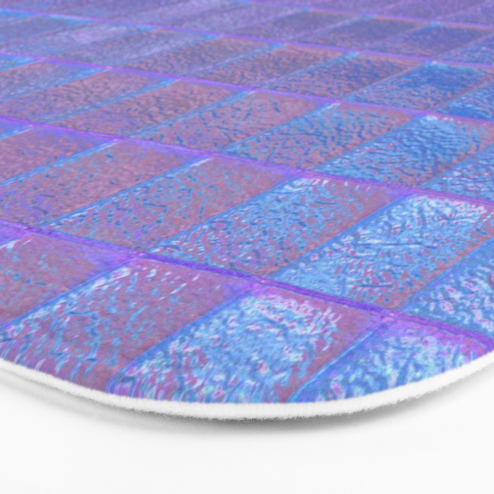 Iridescent Squares Bath Mat Gallery Image 3