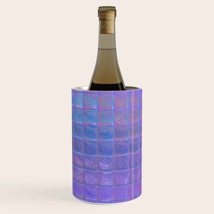 Iridescent Squares Wine Chiller Gallery Image 2
