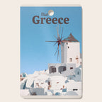 Visit Greece Cutting Board Gallery Image 1