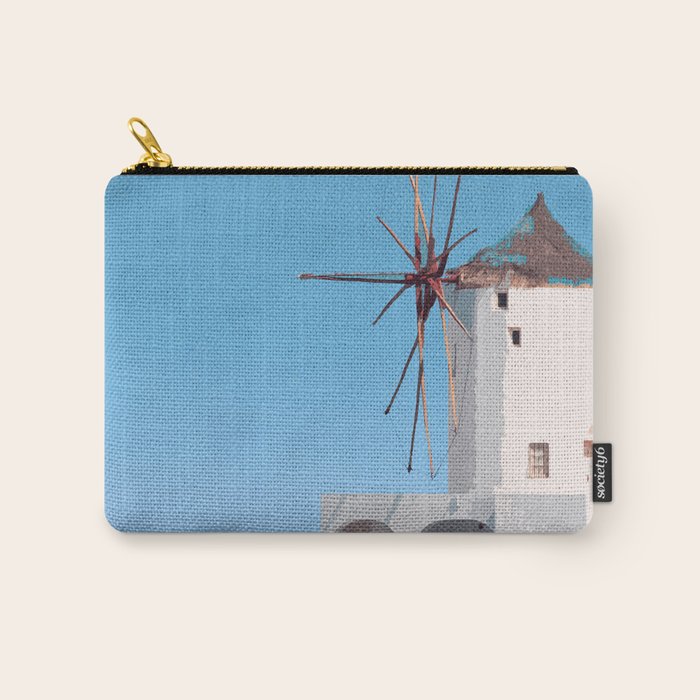 Visit Greece Carry All Pouch Gallery Image 1