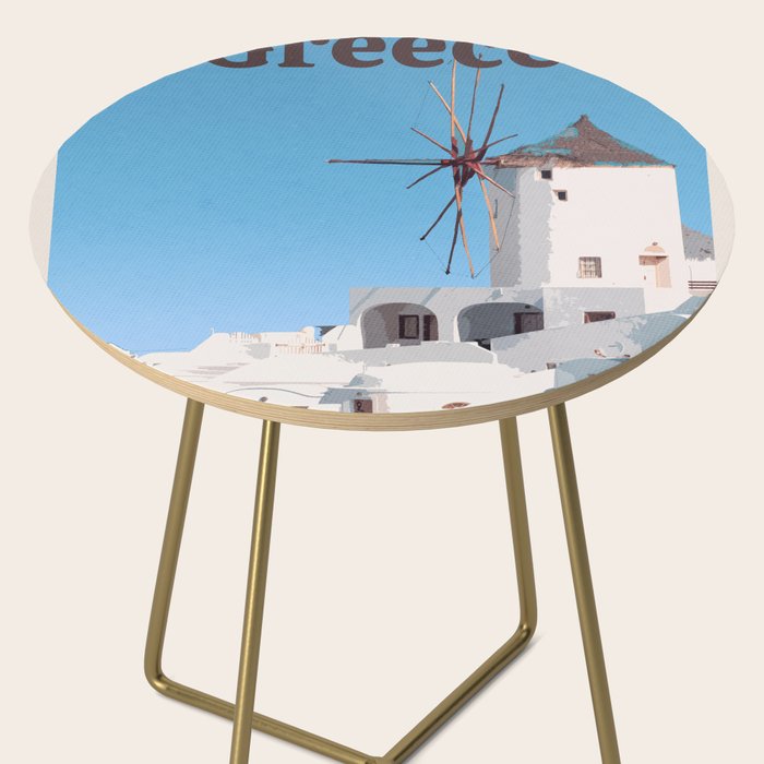 Visit Greece Side Table Gallery Image 2