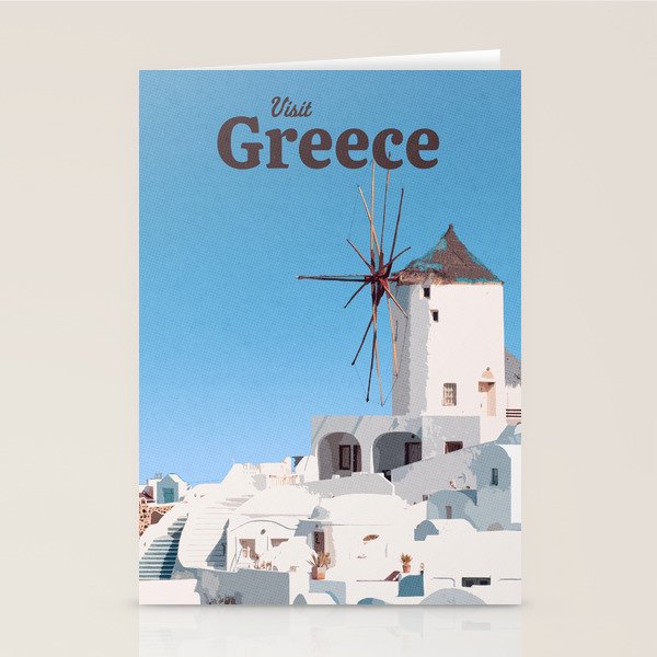 Visit Greece Stationery Card Gallery Image 2