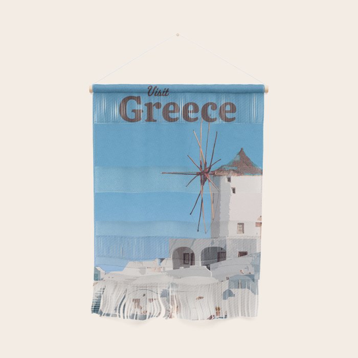 Visit Greece Wall Hanging Gallery Image 1