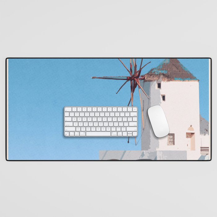 Visit Greece Desk Mat Gallery Image 1