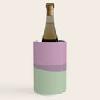 Geometric Shapes #8 Purple and Green Wine Chiller Gallery Image 2