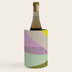 Geometric Shapes #8 Purple and Green Wine Chiller Gallery Image 3