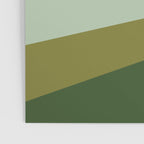 Geometric Shapes #8 Purple and Green Poster Gallery Image 3