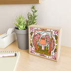 5. The Hierophant Mushroom Mini Art Print Gallery Image 2