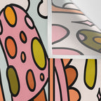 5. The Hierophant Mushroom Wall Tapestry Gallery Image 3