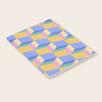 Cuboid Geometric Abstract Shapes Pattern XXIV Notebook Gallery Image 2