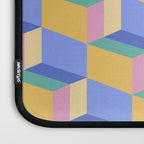 Cuboid Geometric Abstract Shapes Pattern XXIV Laptop Sleeve Gallery Image 3