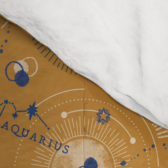 Zodiac abstract YB 1 Comforter Gallery Image 4