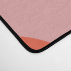 Wavy Land - Pink And Red Desk Mat Gallery Image 4