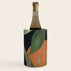 Abstract Art Tropical Leaves 38 Wine Chiller Gallery Image 3