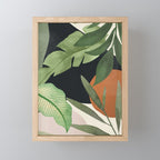 Abstract Art Tropical Leaves 38 Mini Art Print Gallery Image 1