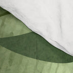 Abstract Art Tropical Leaves 38 Comforter Gallery Image 4