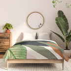 Abstract Art Tropical Leaves 38 Comforter Gallery Image 3