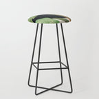 Abstract Art Tropical Leaves 38 Stool Gallery Image 1