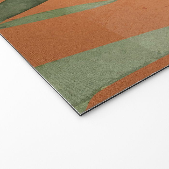 Abstract Art Tropical Leaves 38 Welcome Mat Gallery Image 2