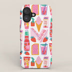 Strawberry Snacks iPhone Case Gallery Image 1