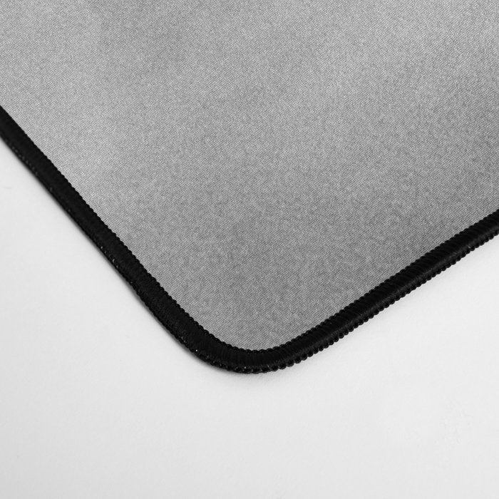 Foggy Mountains Black and White Desk Mat Gallery Image 4