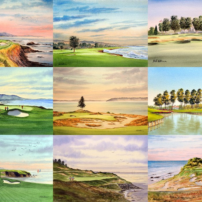 Famous Golf Courses In The USA Collage Coffee Mug Gallery Image 2