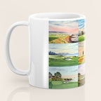 Famous Golf Courses In The USA Collage Coffee Mug Gallery Image 3