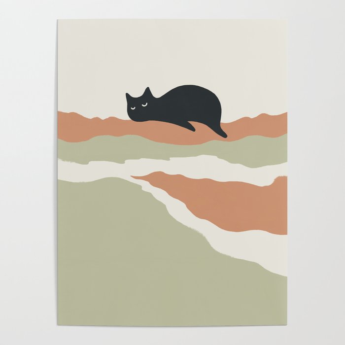 Magic meow 3 lazy cat Poster Gallery Image 1