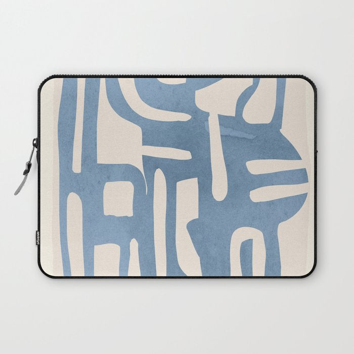 Modern Abstract Shapes 35 Laptop Sleeve Gallery Image 1