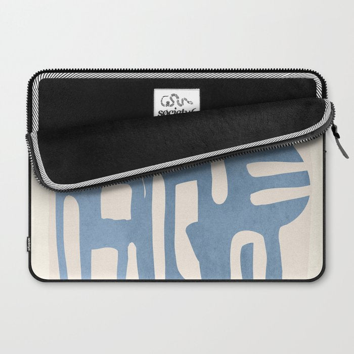 Modern Abstract Shapes 35 Laptop Sleeve Gallery Image 2
