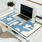 Modern Abstract Shapes 35 Desk Mat Gallery Image 2
