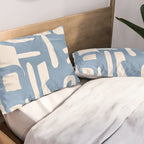 Modern Abstract Shapes 35 Pillow Sham Gallery Image 2