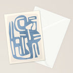 Modern Abstract Shapes 35 Stationery Card Gallery Image 2
