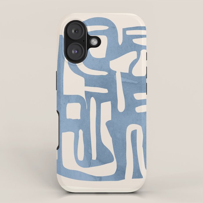 Modern Abstract Shapes 35 iPhone Case Gallery Image 1