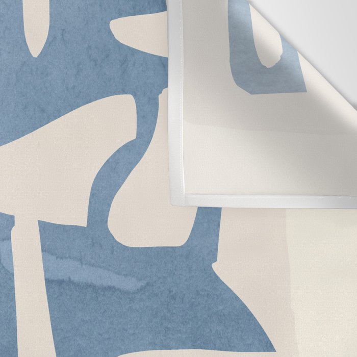 Modern Abstract Shapes 35 Wall Tapestry Gallery Image 3