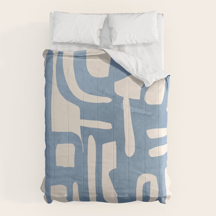 Modern Abstract Shapes 35 Comforter Gallery Image 6