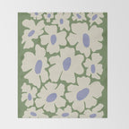 Cheery daisy  Throw Blanket Gallery Image 2