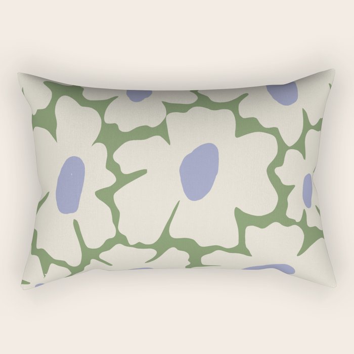 Cheery daisy  Rectangular Pillow Gallery Image 1