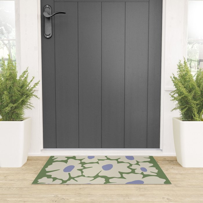 Cheery daisy  Welcome Mat Gallery Image 3
