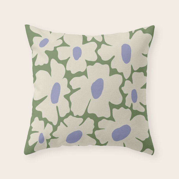Cheery daisy  Throw Pillow Gallery Image 6