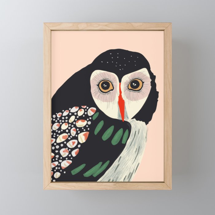 Night Guardian Mini Art Print Gallery Image 1