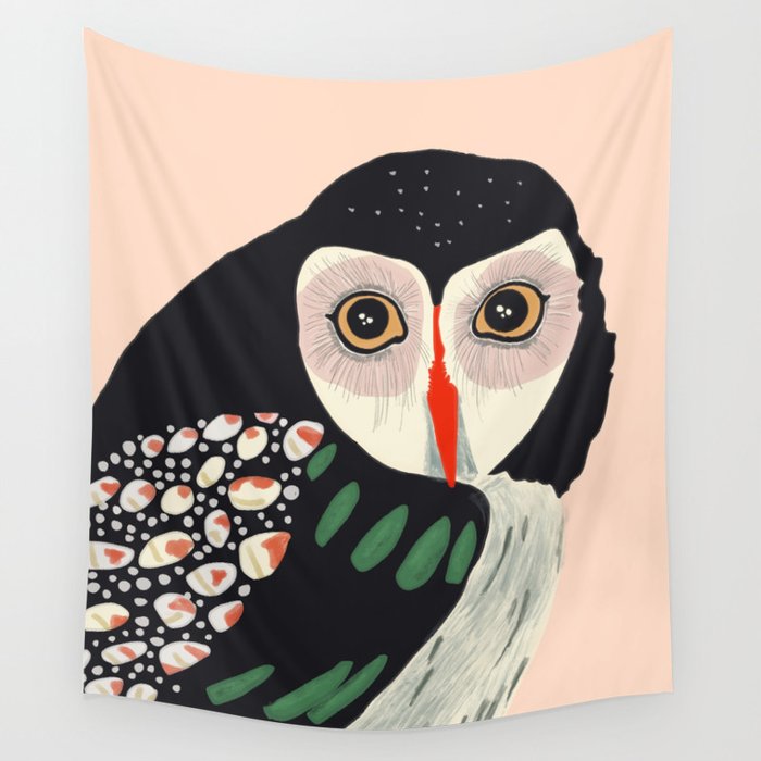 Night Guardian Wall Tapestry Gallery Image 4