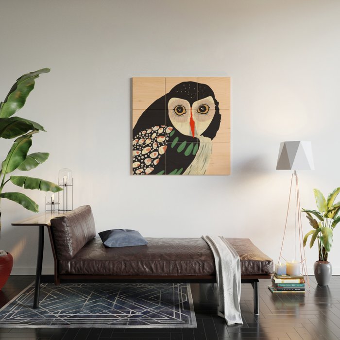 Night Guardian Wood Wall Art Gallery Image 2