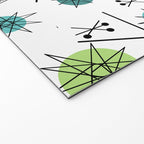 Mid Century Modern Sputnik Starburst Planets 9 Welcome Mat Gallery Image 2