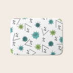 Mid Century Modern Sputnik Starburst Planets 9 Bath Mat Gallery Image 1