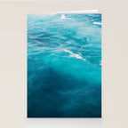 Mediterranean Sea - Blue Waves - Ocean Water - Nature Photography Stationery Card Gallery Image 2