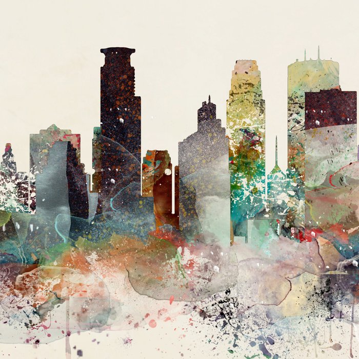 minneapolis minnesota skyline Coffee Mug Gallery Image 2