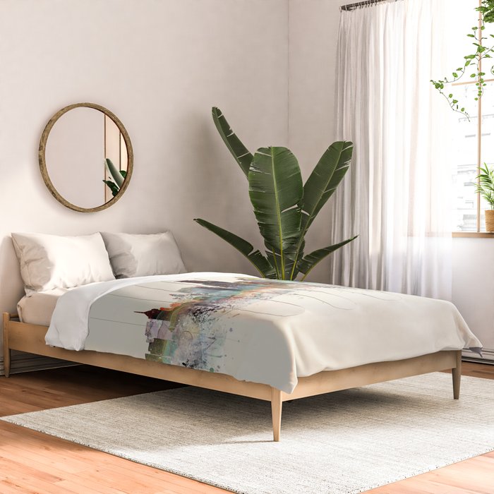 minneapolis minnesota skyline Comforter Gallery Image 2