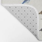 little nature birds Bath Mat Gallery Image 2