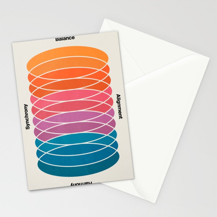 The Circles of Life Stationery Card Gallery Image 2